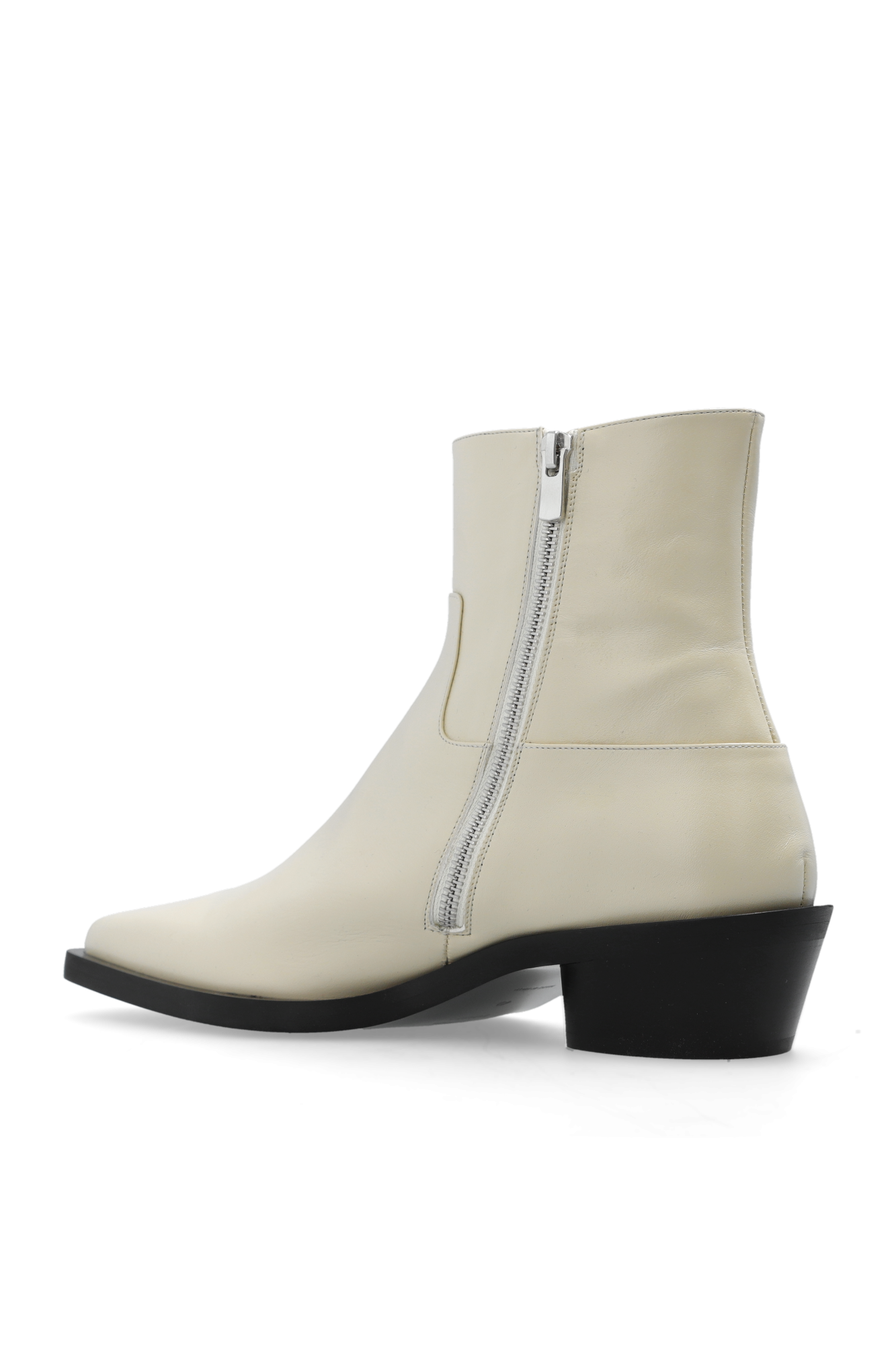 Cream Branco heeled ankle boots Proenza Schouler Vitkac GB